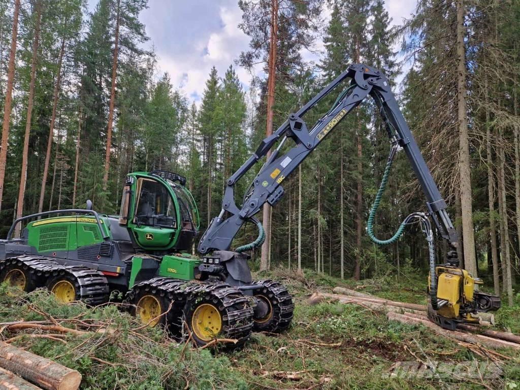 John Deere 1170 G Miško technika (Harvesteriai)