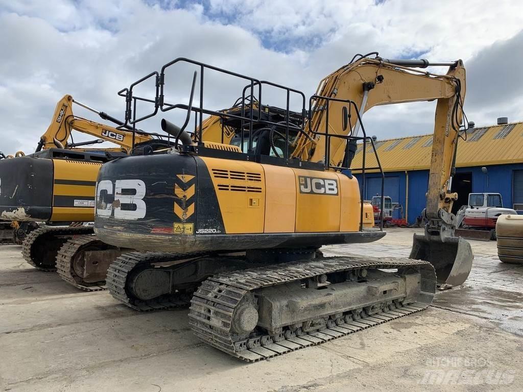 JCB JS220LC Vikšriniai ekskavatoriai
