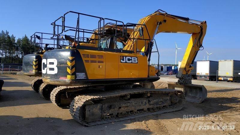 JCB JS220LC Vikšriniai ekskavatoriai