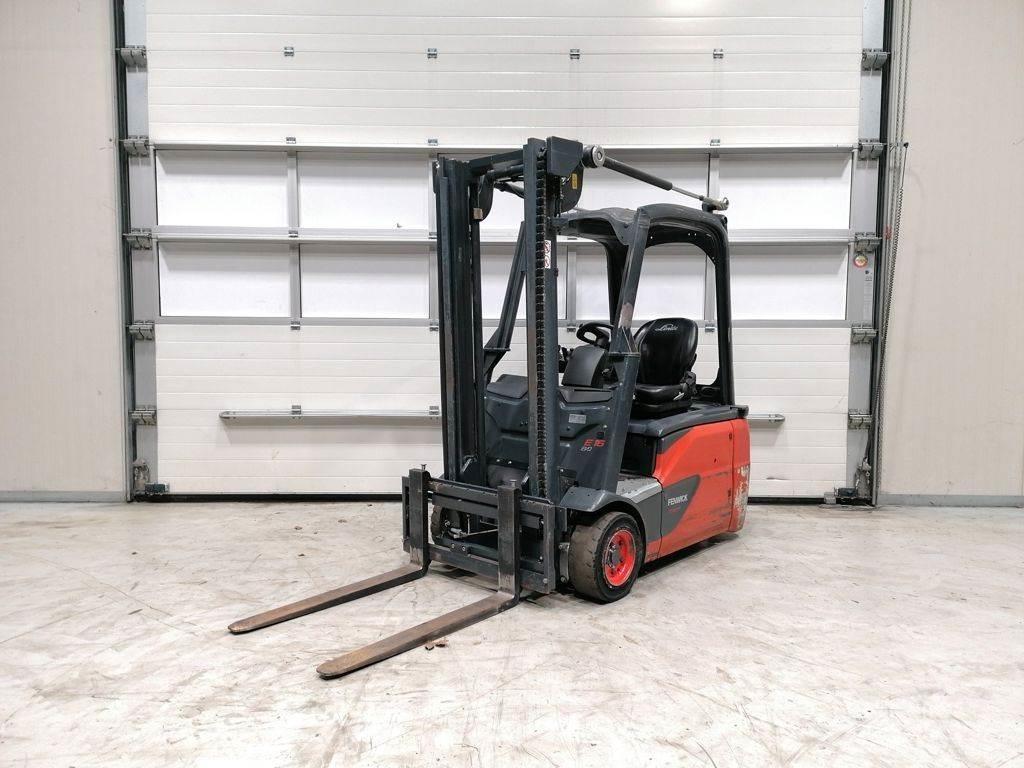 Linde E16-02 Elektriniai šakiniai krautuvai
