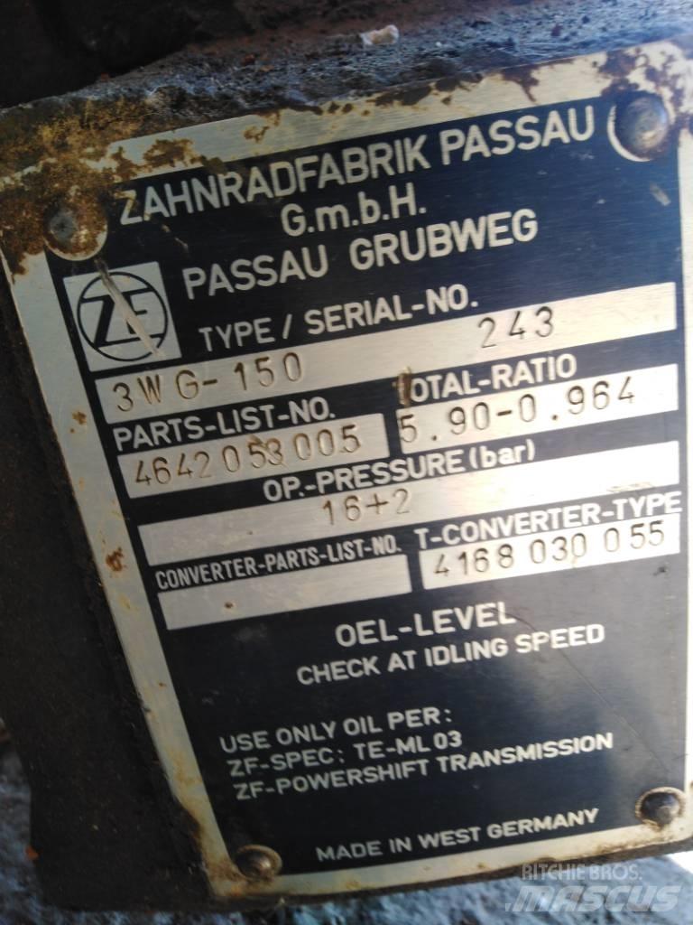 ZF 3WG-150 only box Transmisijos