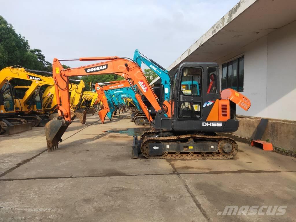 Doosan DH55 Mini ekskavatoriai < 7 t