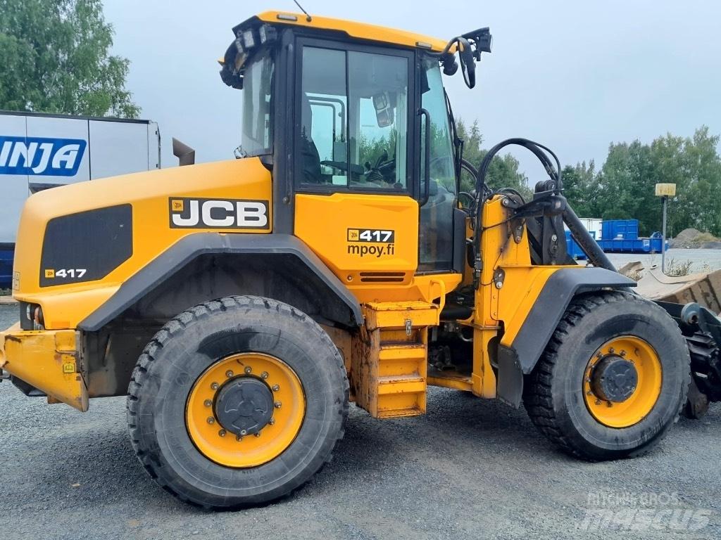JCB 417 Naudoti ratiniai krautuvai
