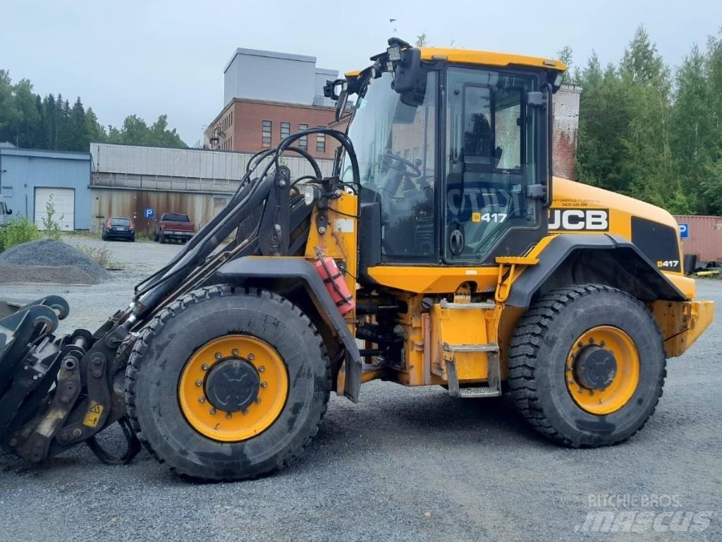 JCB 417 Naudoti ratiniai krautuvai
