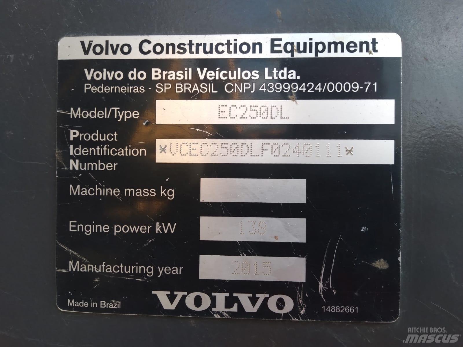 Volvo EC 250 D L Vikšriniai ekskavatoriai