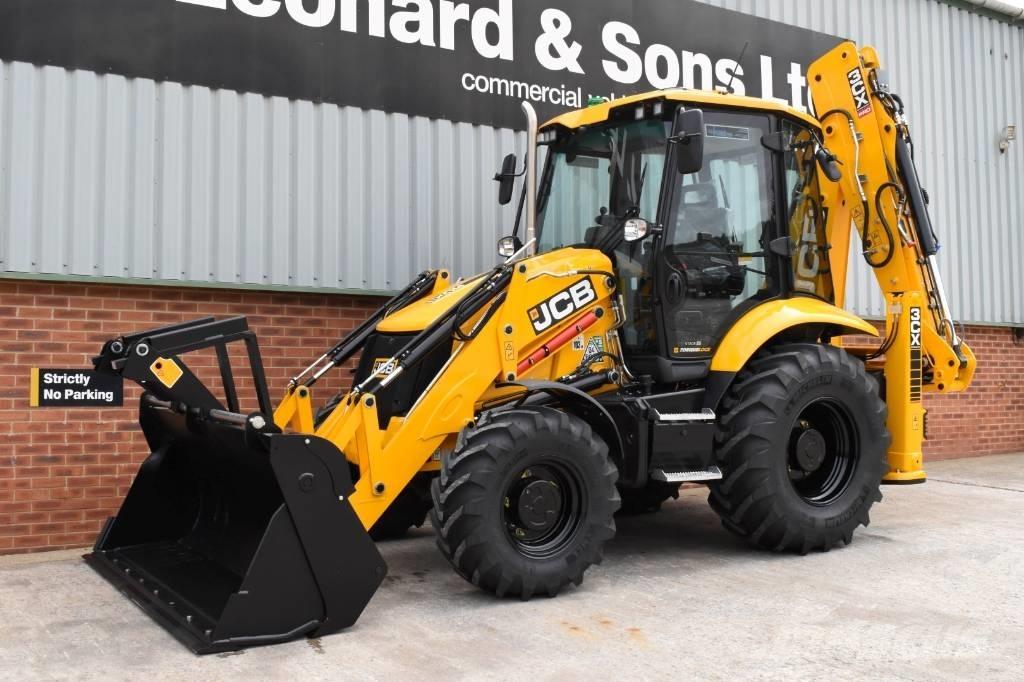 JCB 3 CX Statyba - Kita