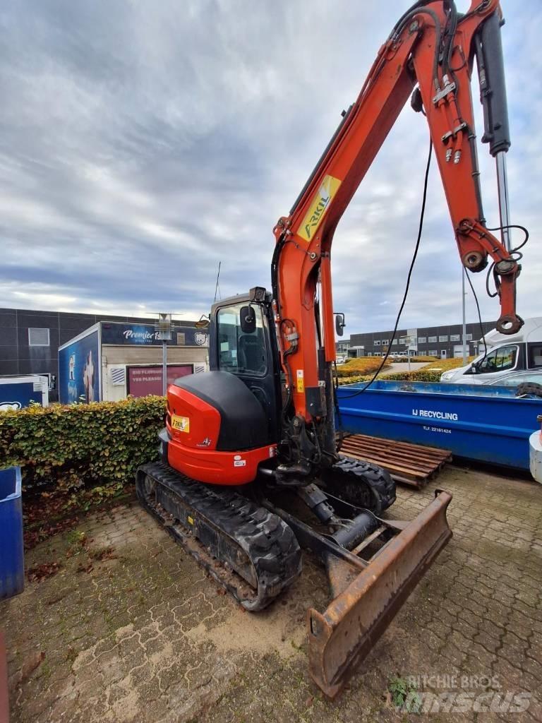 Kubota U55-4 Mini ekskavatoriai < 7 t