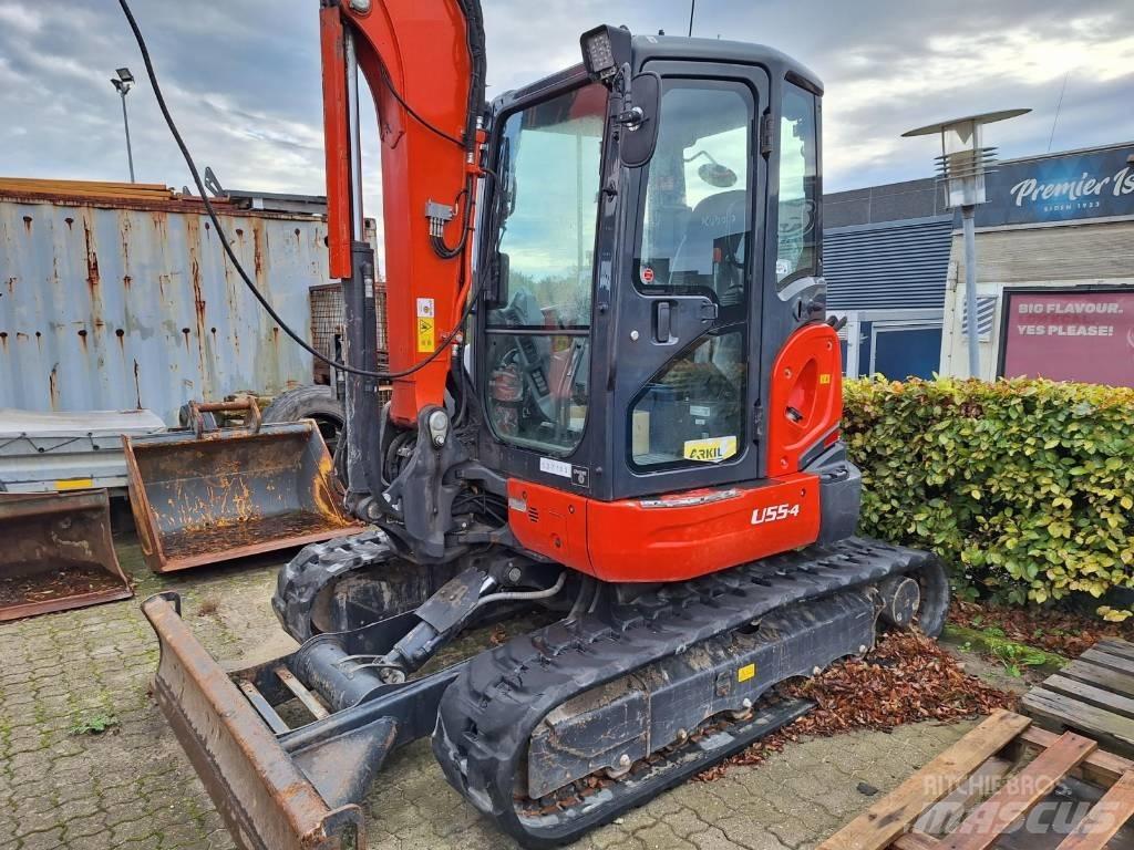 Kubota U55-4 Mini ekskavatoriai < 7 t