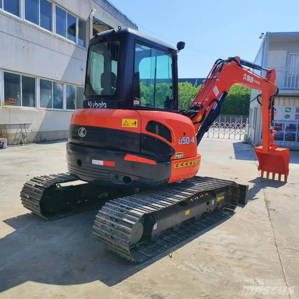 Kubota U50-4 Mini ekskavatoriai < 7 t