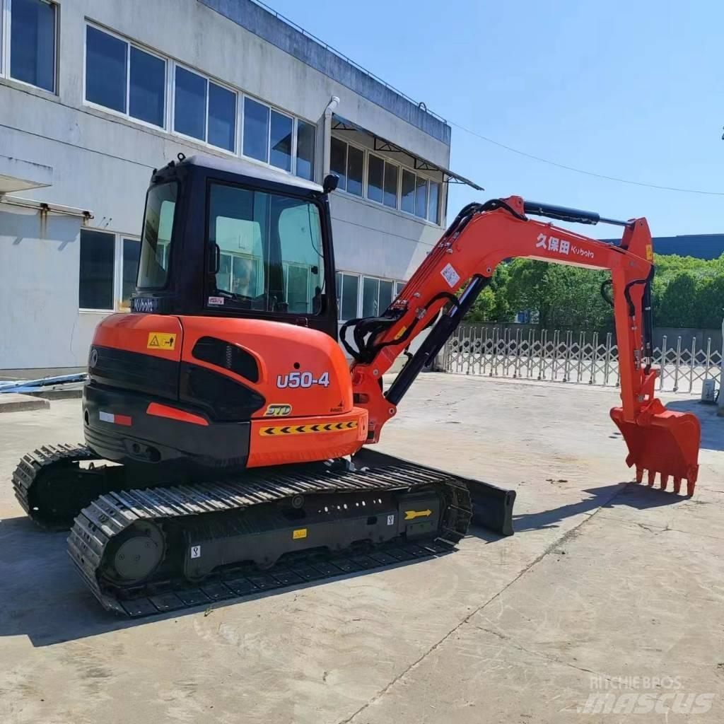 Kubota U50-4 Mini ekskavatoriai < 7 t