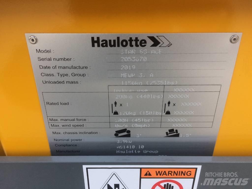 Haulotte Star 8S Vertikalūs stiebiniai keltuvai