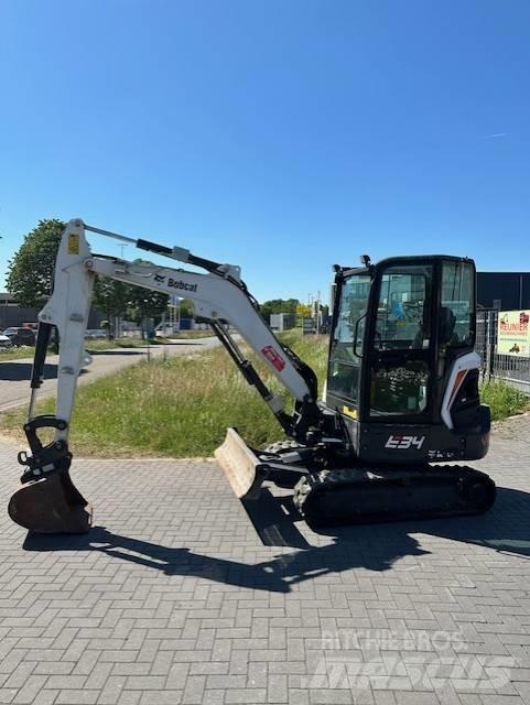 Bobcat E34 Mini ekskavatoriai < 7 t