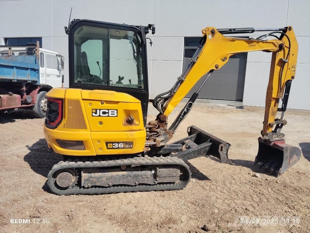 JCB 36 C-1 Vikšriniai ekskavatoriai