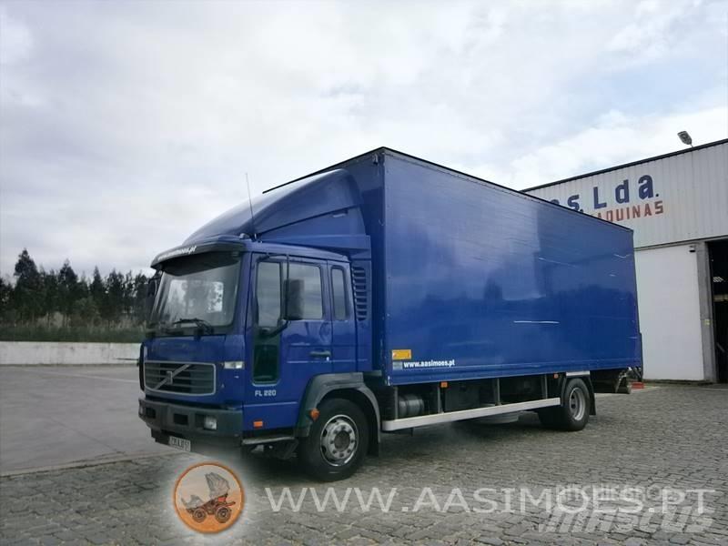volvo FL6 220 Sunkvežimiai su dengtu kėbulu