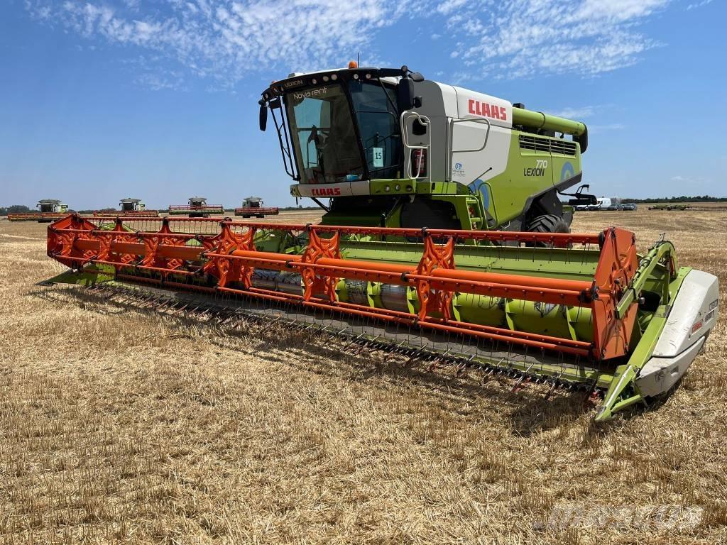 CLAAS Lexion 770 TT Derliaus nuėmimo kombainai
