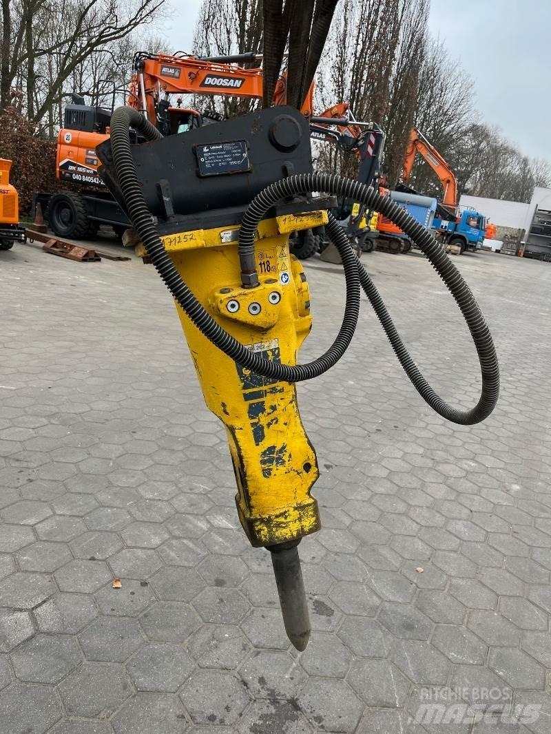 Atlas Copco SB202 Hidrauliniai kūjai / Trupintuvai