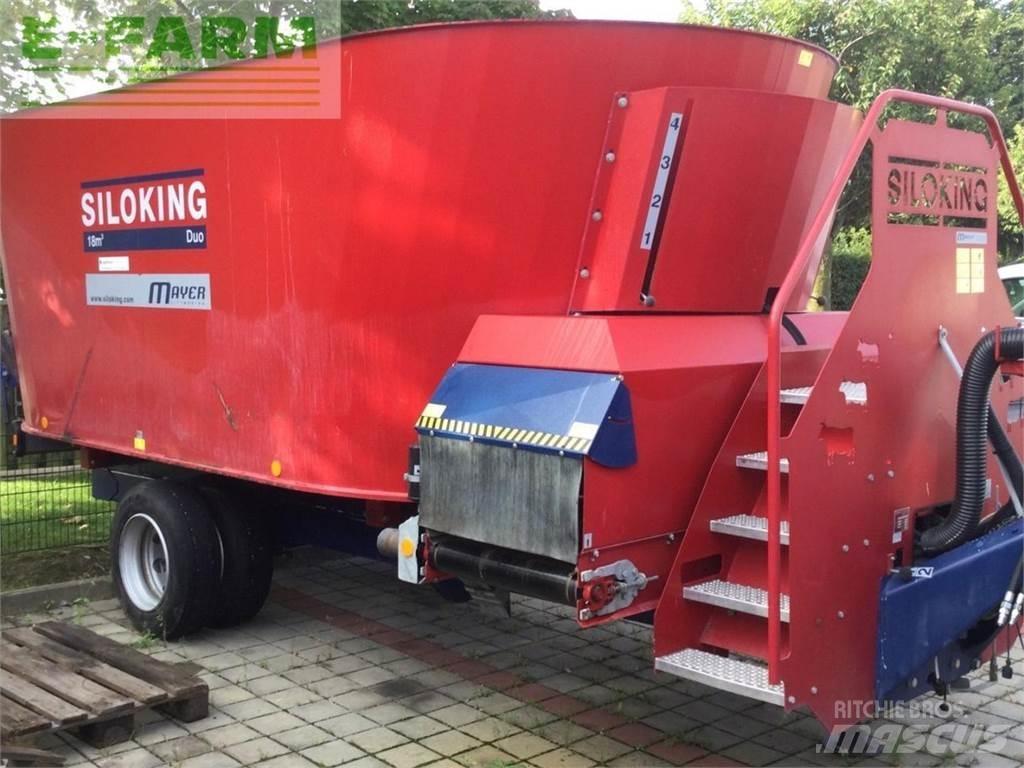 Siloking Duo 18 T Kiti galvijų priežiūros įrengimai
