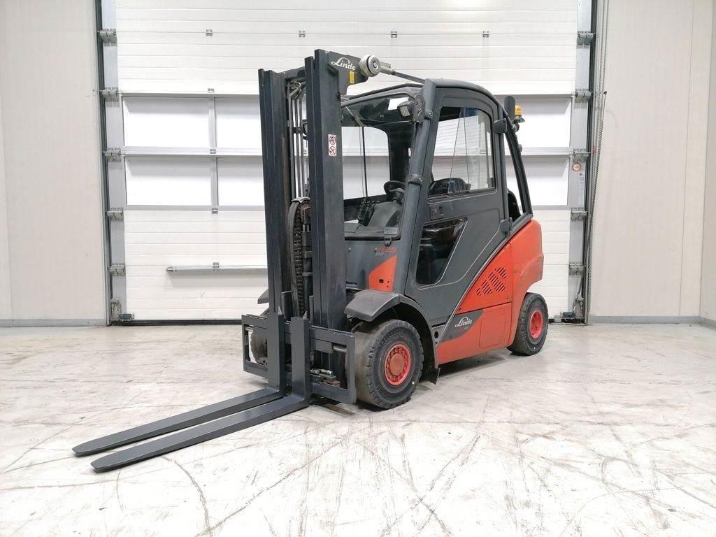 Linde H25T-02 LPG (dujiniai) krautuvai