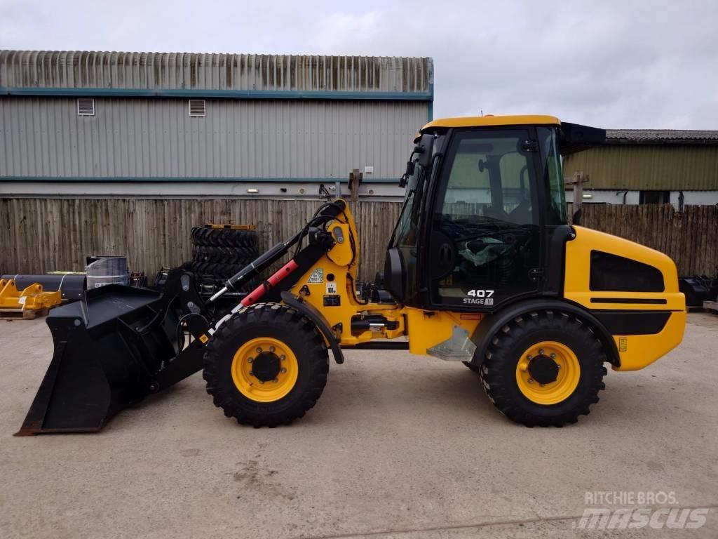 JCB 407 Naudoti ratiniai krautuvai