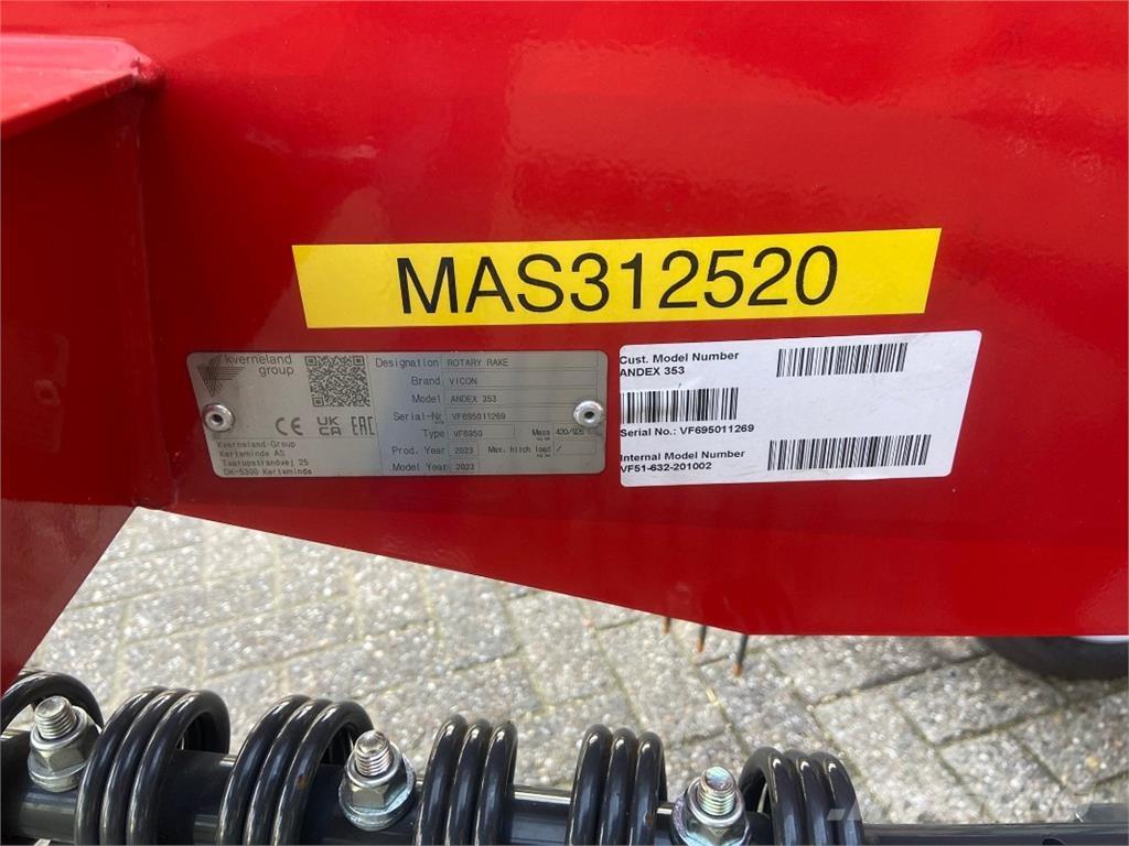 Vicon Andex 353 Grunto gramdymo technika