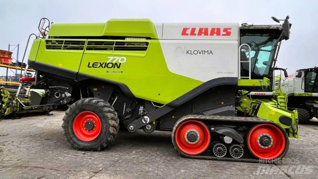 CLAAS Lexion 770 TT Derliaus nuėmimo kombainai