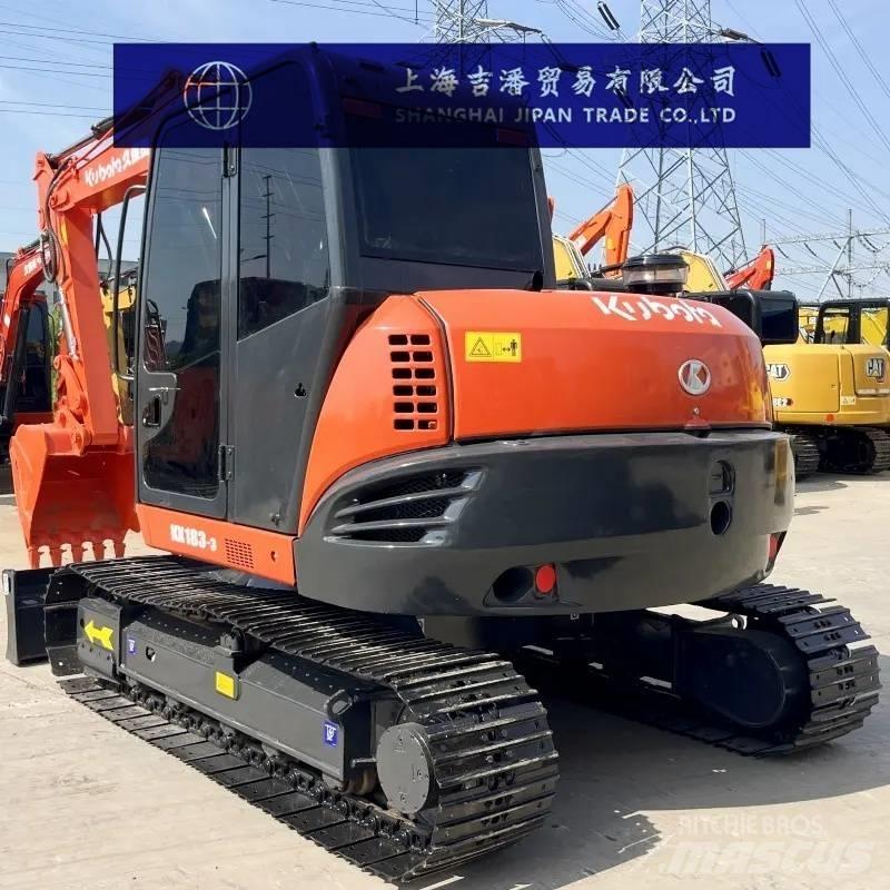 Kubota KX 183 Vidutinės galios ekskavatoriai 7-12 t