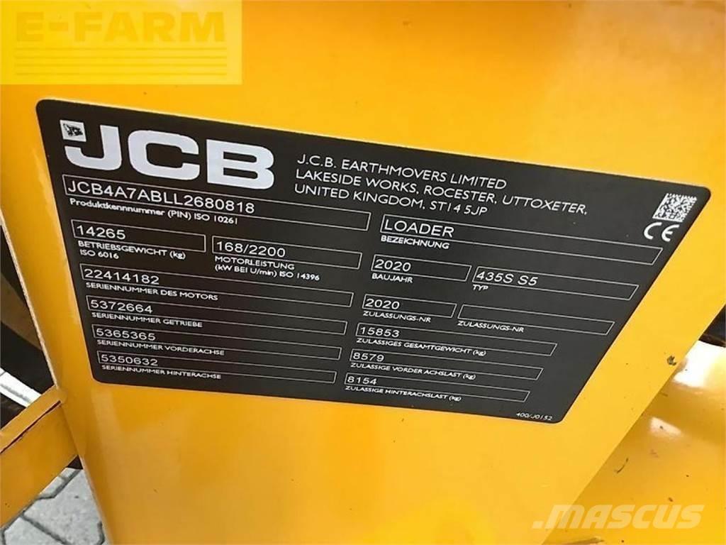 JCB 435s s5 Mini ekskavatoriai < 7 t