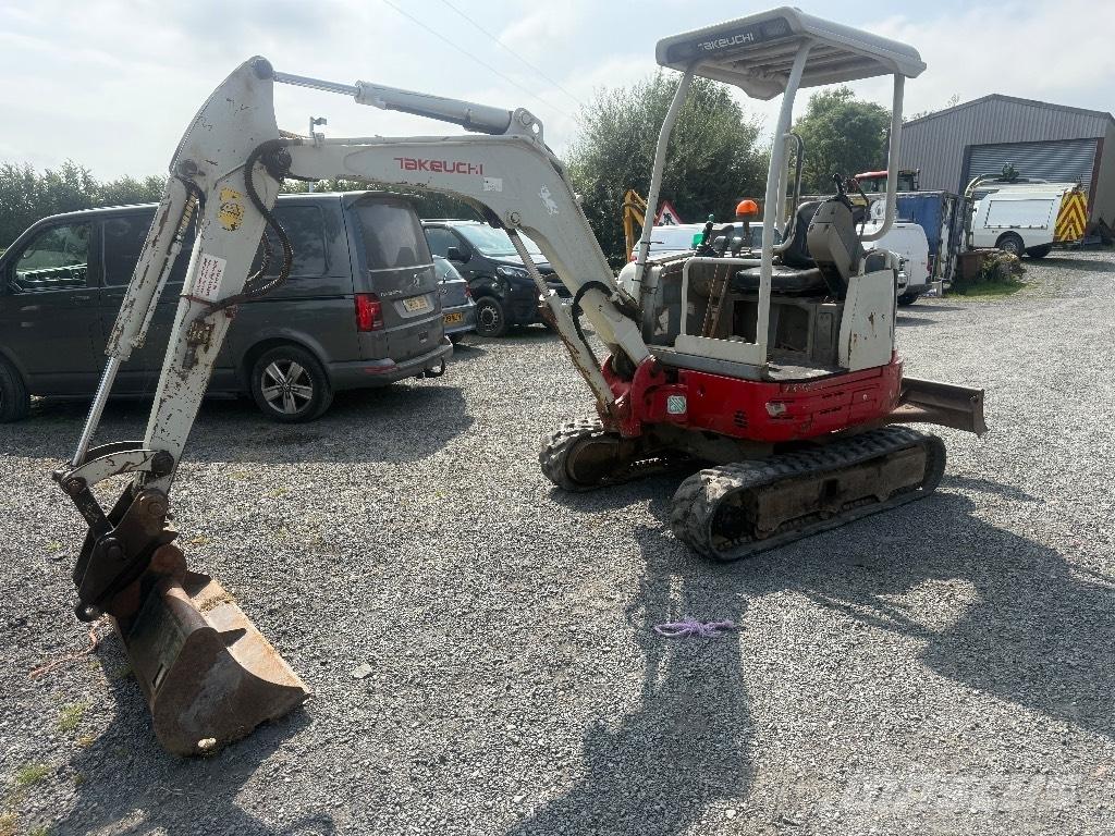 Takeuchi TB 23 R Mini ekskavatoriai < 7 t
