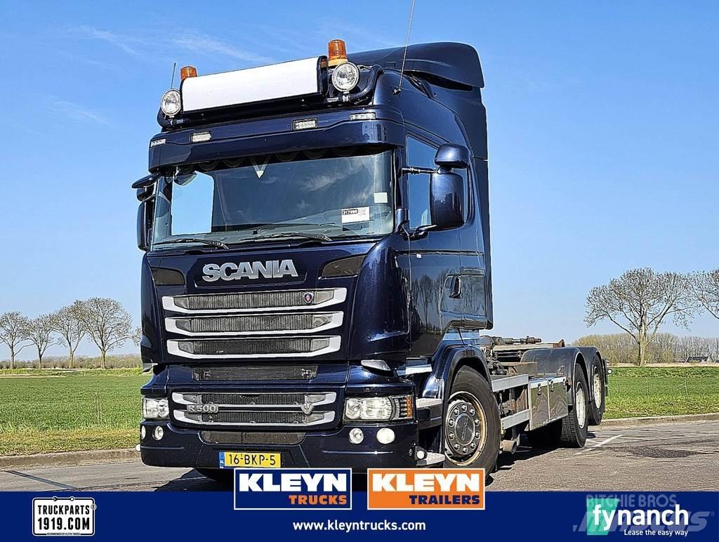 Scania R500 Sunkvežimiai su keliamuoju kabliu