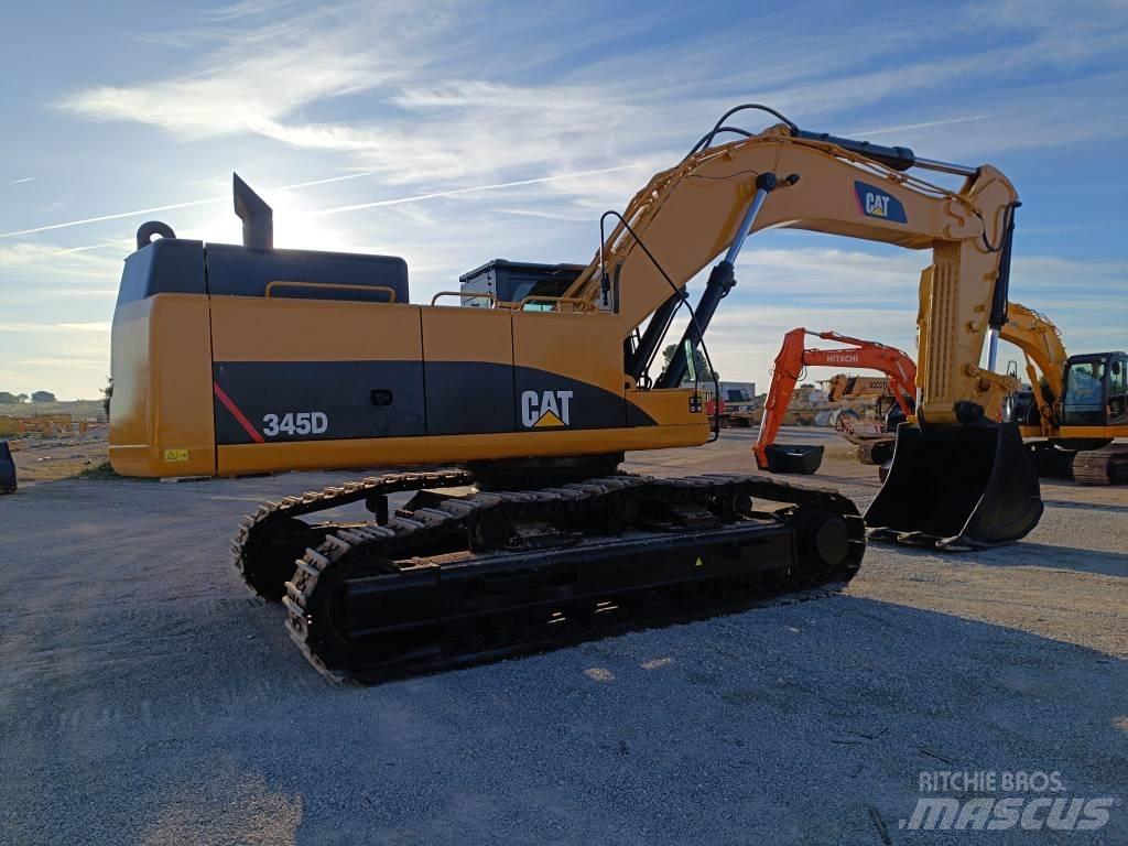 CAT 345 D Vikšriniai ekskavatoriai