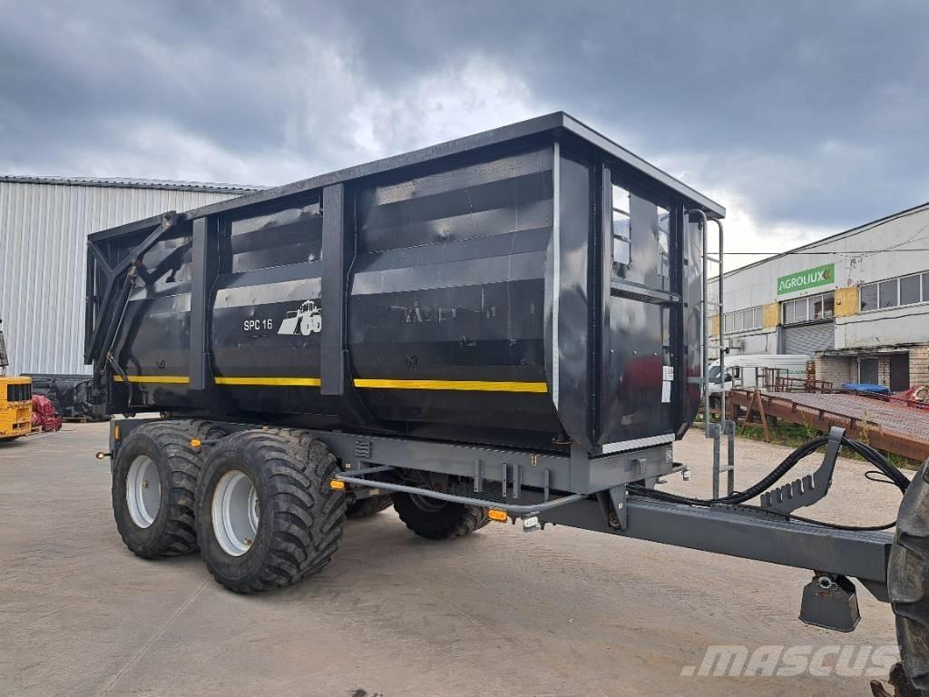 Umega Agro SPC16 Savivartės priekabos