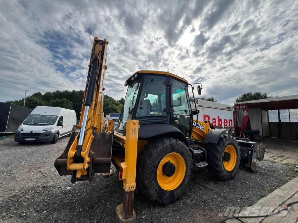 JCB 4 CX Eco Daugiafunkciniai pakrovėjai
