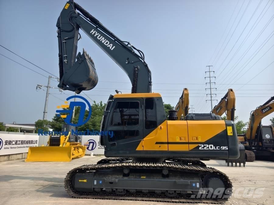 Hyundai R220LC-9S Vikšriniai ekskavatoriai