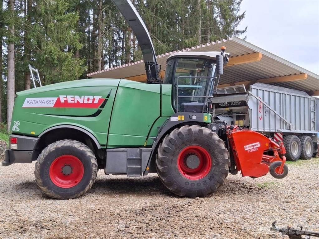 Fendt Katana 65 Pašarų ruošimo technika