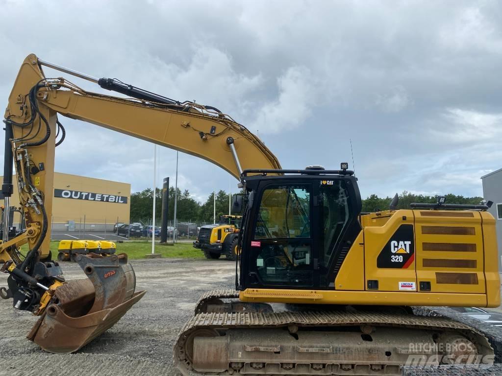 CAT 320 Vikšriniai ekskavatoriai