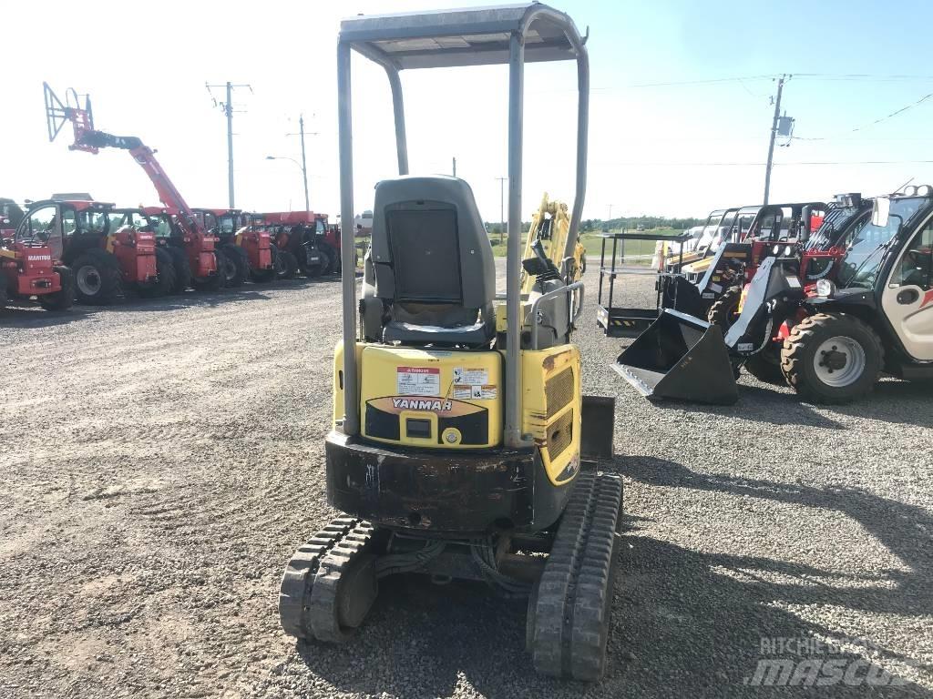 Yanmar Vio 17 Vikšriniai ekskavatoriai
