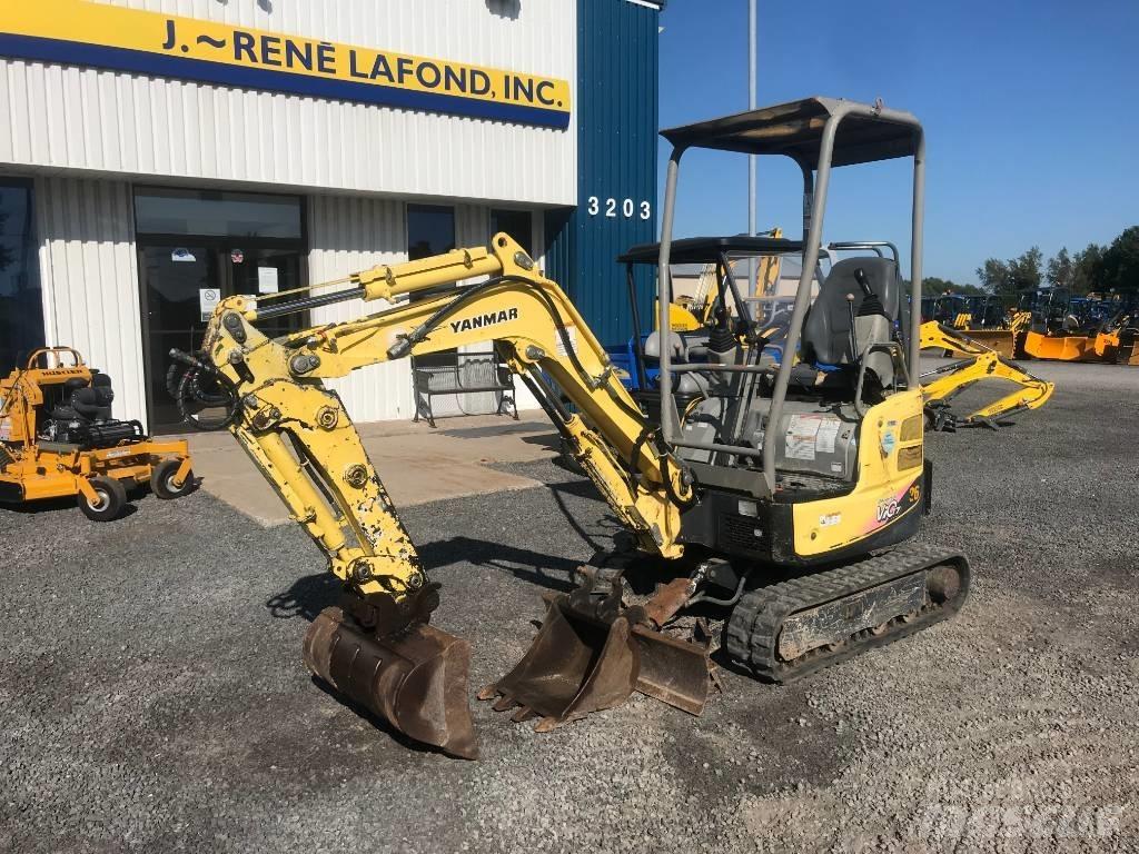 Yanmar Vio 17 Vikšriniai ekskavatoriai