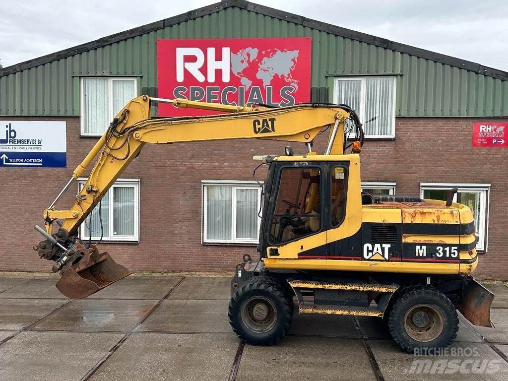 CAT M315 +ROTO CE Ratiniai ekskavatoriai