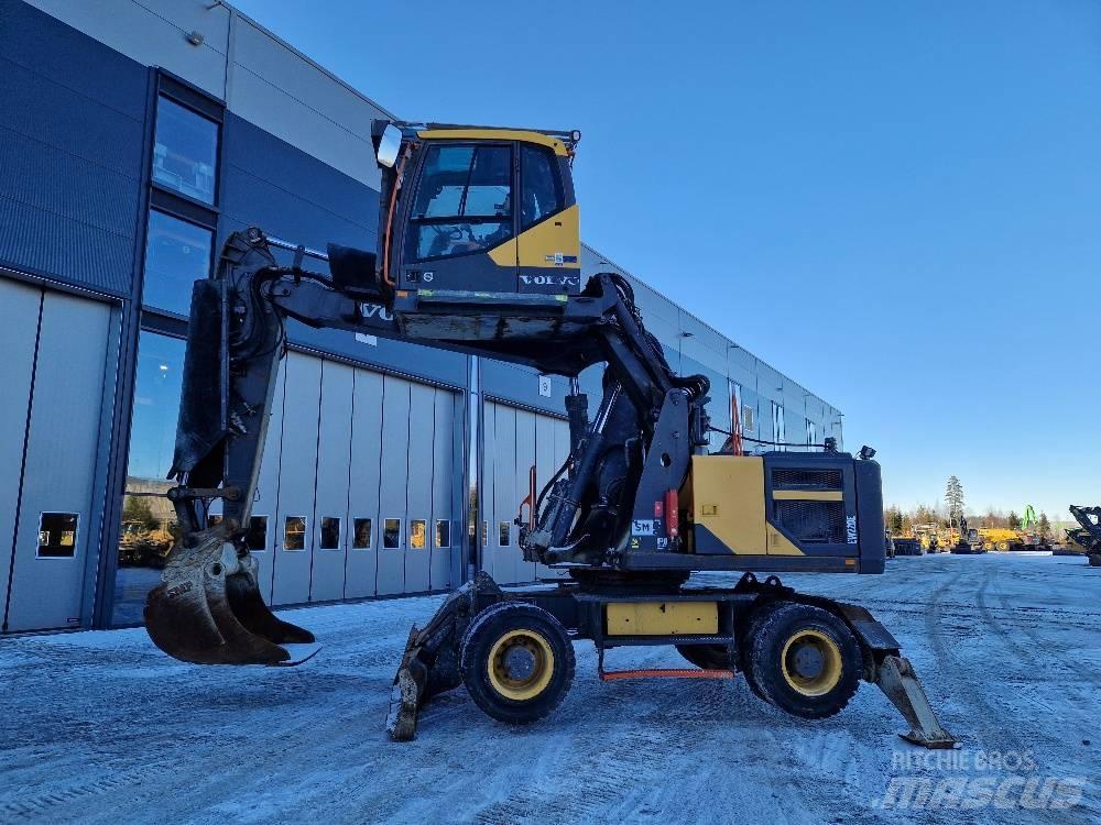 Volvo EW220E Ratiniai ekskavatoriai