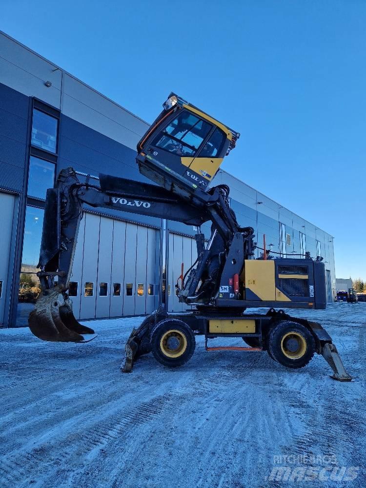 Volvo EW220E Ratiniai ekskavatoriai