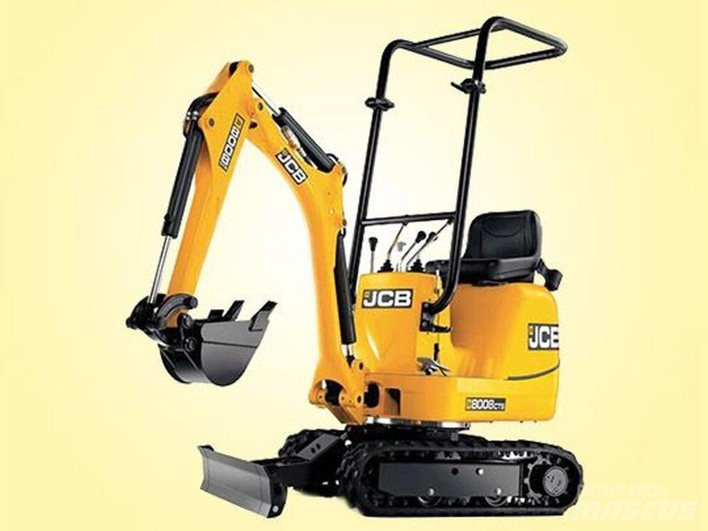 JCB 8008 CTS Mini ekskavatoriai < 7 t