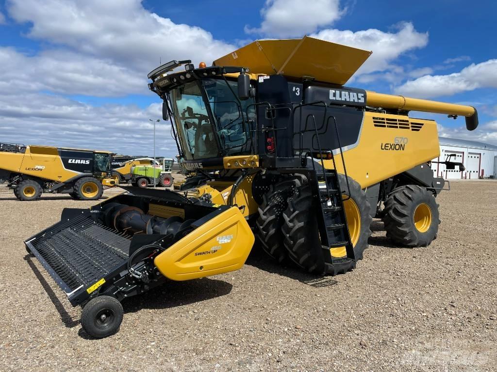 CLAAS 670 Derliaus nuėmimo kombainai