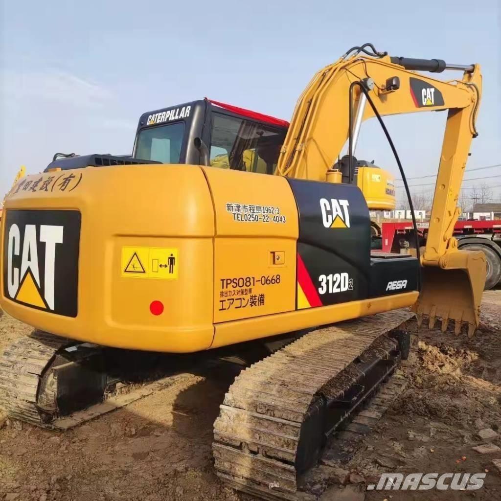 CAT 312D Vikšriniai ekskavatoriai