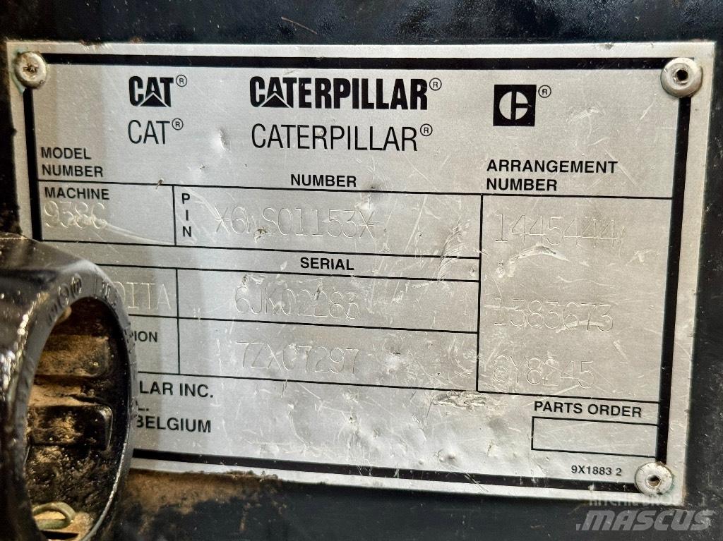 CAT 938 G Naudoti ratiniai krautuvai
