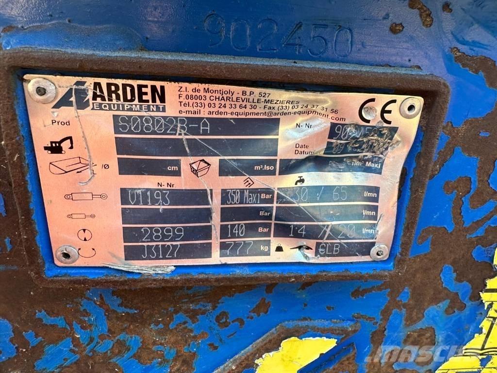 Arden Equipment grab Griebtuvai