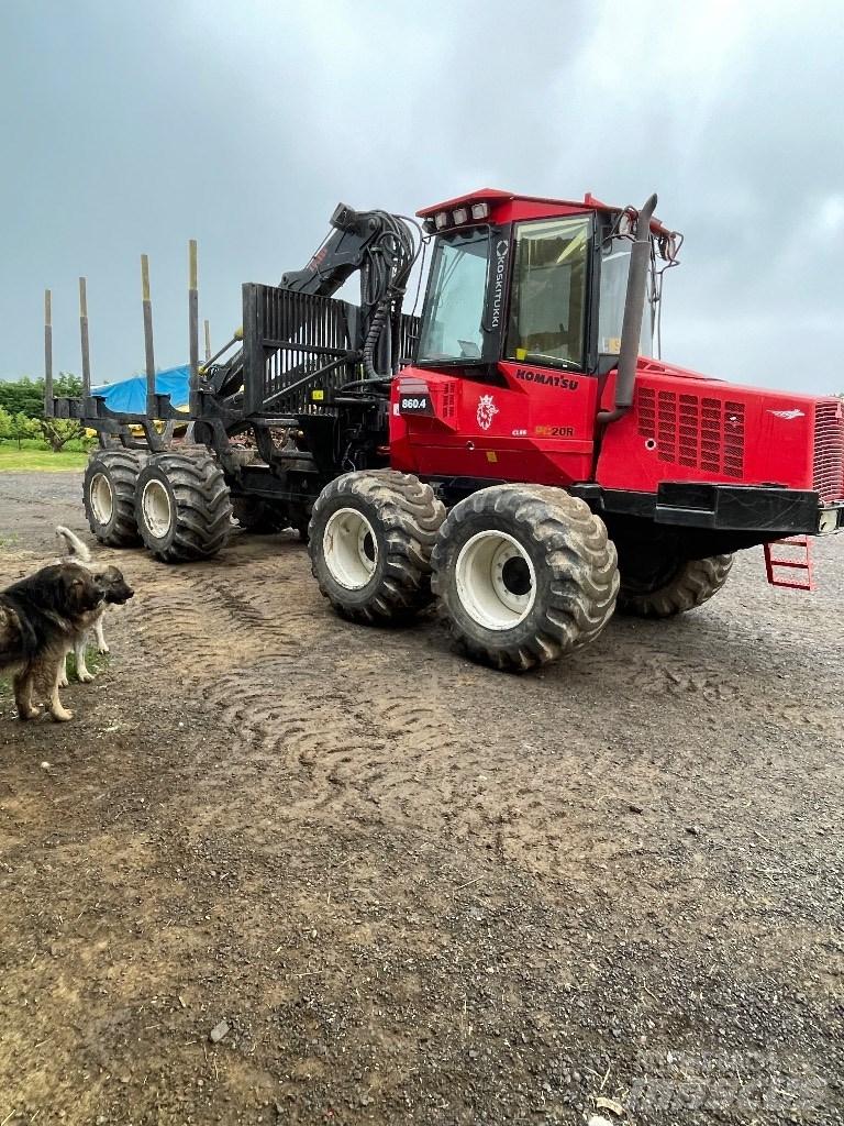 Komatsu 860.4 Naudoti miškovežiai (Forvarderiai)