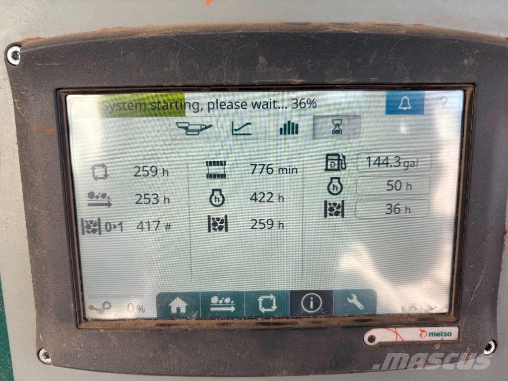 Metso LT 96 Užpildų gamybos įranga