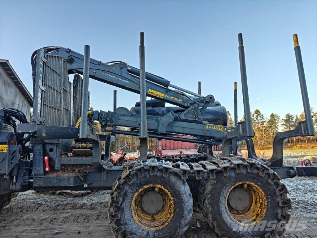 Ponsse Buffalo 8W Naudoti miškovežiai (Forvarderiai)