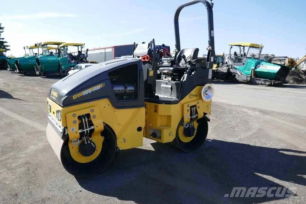 Bomag BW 100 AD-5 Maža asfalto klojimo technika