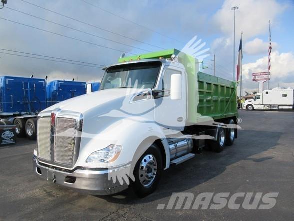 Kenworth T680 Savivarčių priekabų vilkikai